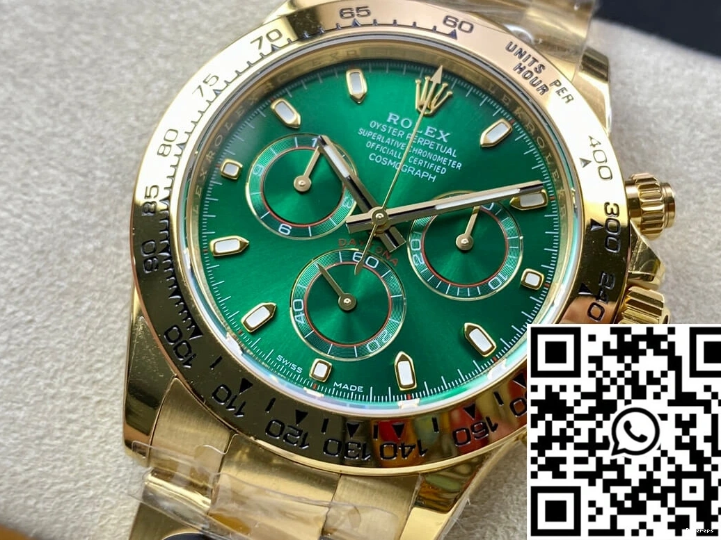 Factory Daytona M116508-0013 Green Gold Yellow BT Rolex Dial 0422